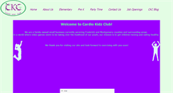 Desktop Screenshot of cardiokidzclub.com